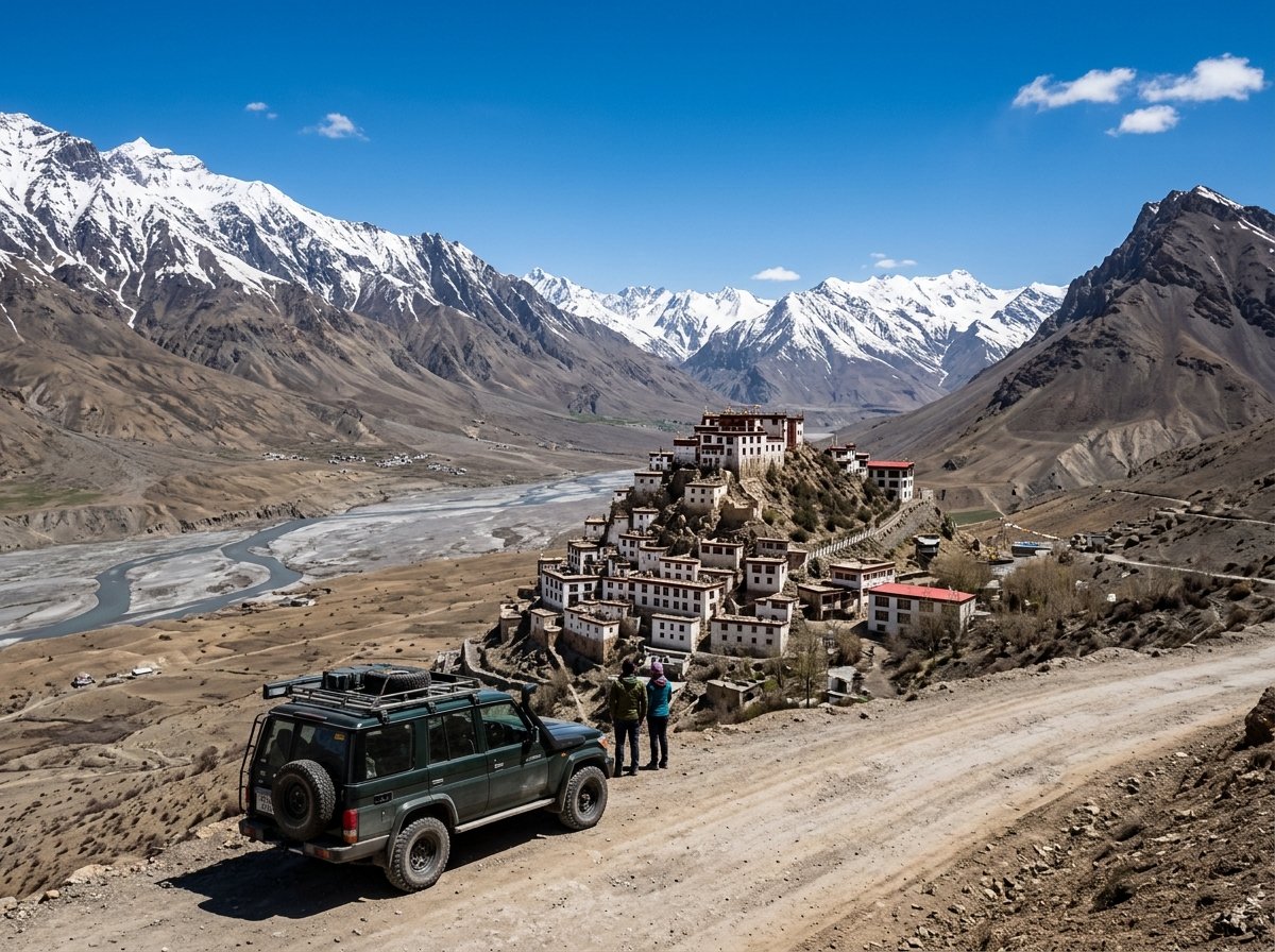 Spiti Valley Key Monastery 4x4 DMC